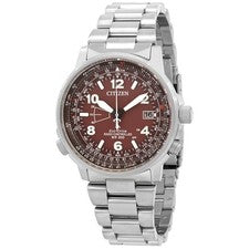 Reloj Hombre Citizen CB0241-85X Esfera Borgoña 42.4 mm Nuevo