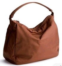 Bolso de Hombro Vera Bradley Para Mujer Nylon Hobson Hobo Canela Uniqlo Minimalista