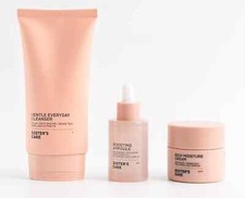 Sister's Aroma KIT DE CUIDADO DE LA PIEL FACIAL: LIMPIADOR FACIAL, SÉRUM POTENCIADOR, CREMA HIDRATANTE