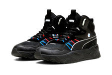 ZAPATOS DEPORTIVOS PARA HOMBRE PUMA BMW MMS M TRINITY NEGRO MEDIO AUTOMOVILISMO F1 INVERNALIZADOS