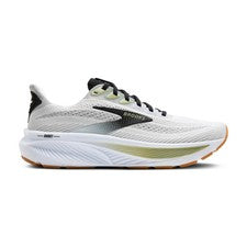 Brooks Ghost 17 para hombre, blanco/negro/té, 11 D mediano EE. UU.