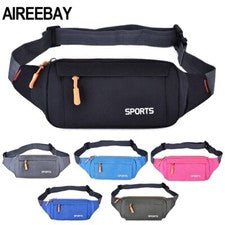 Riñonera Impermeable Deportivo Para Correr Moda De Mujer Hombre Bolso De Cintura