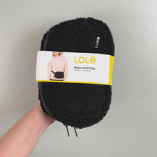 Bolso Cinturón Lole Polar Unisex Talla Única Cremallera Bidireccional Ligero, Negro, Nuevo con Etiquetas