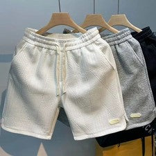 Pantalones cortos para hombre, tendencia de moda de verano popular, marca para h