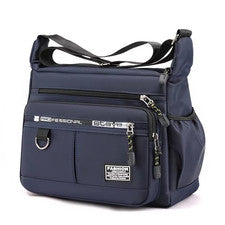 Bolso de Hombro Oxford Diseño Gran Capacidad Para Hombre Informal Multicapa Bolsillo Moda