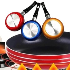 Utensilios de cocina para freír huevos sartén mango colgante