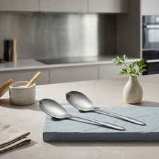 Juego de cucharas para servir utensilios públicos alimentos resistente a las manchas calor
