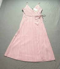 Vestido recto H&M para mujer pequeño femenino ocasión fiesta elegante indie rubor rosa