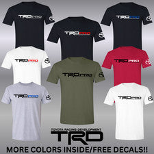 Camiseta TRD PRO Estilo Suave Toyota Racing Development Tacoma Tundra ¡Calcomanías Gratis!!