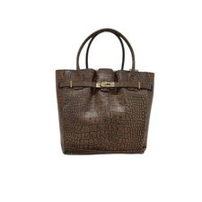 Bolso de mano COCCOLUX 17P82A de cuero marrón para mujer