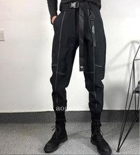 Moda Para hombres Niños Hip Hop Pantalones Calce Ajustado Pantalones Ropa de Trabajo Color Suave Deportes