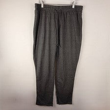 Pantalones de chándal Blue Ice Premium gris carbón grandes suaves salón atletismo Y2K relajados