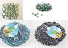 Pepitas de vidrio piedras cuentas guijarros para el hogar florero decorativo grandes bodas transparente