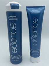 Champú Silkening Aquage Sea Extend 10 oz acondicionador 5 oz con térmico - V Dou