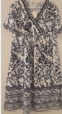 Vestido para mujer de moda Says Me Too ligero talla L con bolsillos