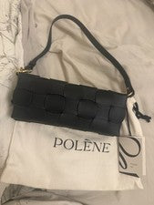 Bolso clutch Polène - Neiti (negro)