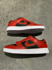 NUEVO Nike Dunk Low Bred Chicago Bulls ID By You Rojo Negro Retro SB RARO 2022 Talla 8