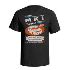Vito mk1 Van Estilo Retro Para Hombres Algodón Orgánico Camiseta Coche Regalo Ecológico Negro