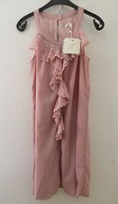 nuevo ° SOPHYLINE chices vestido de tirantes talla S / 36 38 rosa mujer ropa moda vestido