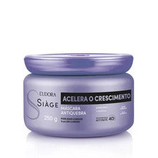 Mascarilla Brasileña Crecimiento Cabello Siàge Acelera Crescimento 250g – Fuerza Eudora