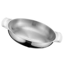 Sartén de acero inoxidable utensilios de cocina olla de cocina con mango