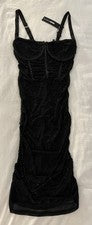 Vestido negro para mujer talla X-pequeño
