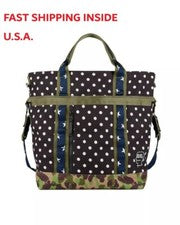 Bolso de Mano Converse X Brain Dead Convertible Utilitario Bolso de Lona Elegante VENDEDOR DE EE. UU.