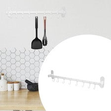 Soporte de estante de almacenamiento de cocina para olla y sartén utensilio de pared que ahorra espacio