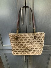 Bolso de Mano Mujer MICHAEL KORS Jet Set EW Cadena. Mocha/BG/EB. Nuevo con etiquetas.