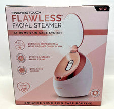 Vaporizador facial impecable Finishing Touch sistema de cuidado de la piel para el hogar belleza - NUEVO