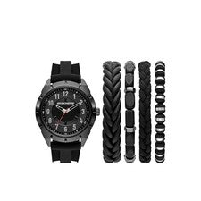 Reloj analógico de silicona Skechers SR9120 para hombre