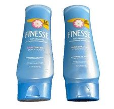 2X Champú Hidratante Autoajustable Finesse Cuidado del Cabello Cabello Seco Dañado 17.3 OZ