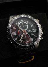 Reloj de cuarzo para hombre Invicta Specialty Mach Gala 69808 48 mm Gunmetal - Nuevo y en caja