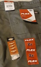 DICKIES - Pantalones estilo cargo "Flex" para hombre nuevos con etiquetas - 42x30