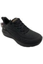 Zapatilla deportiva Skechers Bobs Squad Waves con cordones negra Just Wading