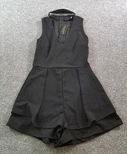 Vestido de moda Nova Choke para mujer talla grande negro acampanado sin mangas nuevo con etiquetas
