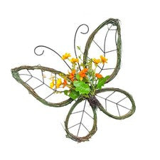 Elegante Guirnalda de Mariposas para Primavera Decoración del Hogar Flores Simuladas
