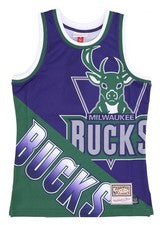 [TMTK4350-MBUYPPURP] TANQUE DE MODA CARA GRANDE MITCHELL & NESS PARA HOMBRE 5,0 DÓLARES