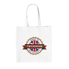 Hecho En Twickenham - Lienzo Bolsa - Ciudad City Pueblo Recién Nacido Love Live