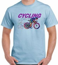 Ciclismo Camiseta de Moda Vibrante Hombre Bicicleta Carretera Corredor