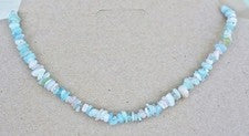 Multi-berilo / morganita piedra preciosa astilla (cadena o pulsera) 925/plata