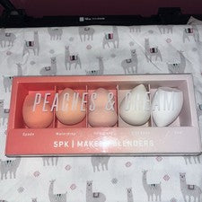Pack de 5 licuadoras de maquillaje juego de esponjas licuadoras melocotones y crema