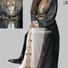 Vestido tradicional D149 caftán marroquí elegante Farasha étnico Abaya