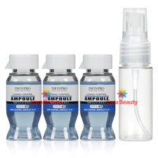 3 viales + spray / ampolla de control de pérdida 15 ml (0,53 oz) para caída y adelgazamiento del cabello