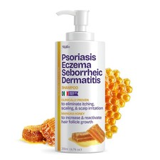 Champú para psoriasis para tratamiento de eczema y foliculitis 6 fl oz (paquete de 1)