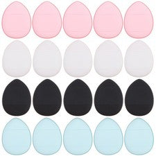 Mini esponja de maquillaje esponja de belleza mini polvo 20 un.
