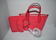 Bolso de Mano MICHAEL Kors Eliza X PEQUEÑO Convertible Abierto en Geranio #30S3SZAT0V NUEVO CON ETIQUETAS