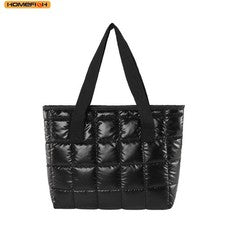 Bolso de hombro para mujer Homefish moderno de moda a cuadros bandolera elegante