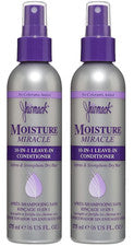 Jhirmack 10 en 1 acondicionador sin enjuague protector térmico anti-frizz botellas de 2 x 6 oz