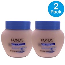 Crema hidratante facial rica hidratación para piel seca Pond's paquete de 2 10,1 oz nueva